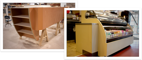 Photos of our Millwork Fabrication work