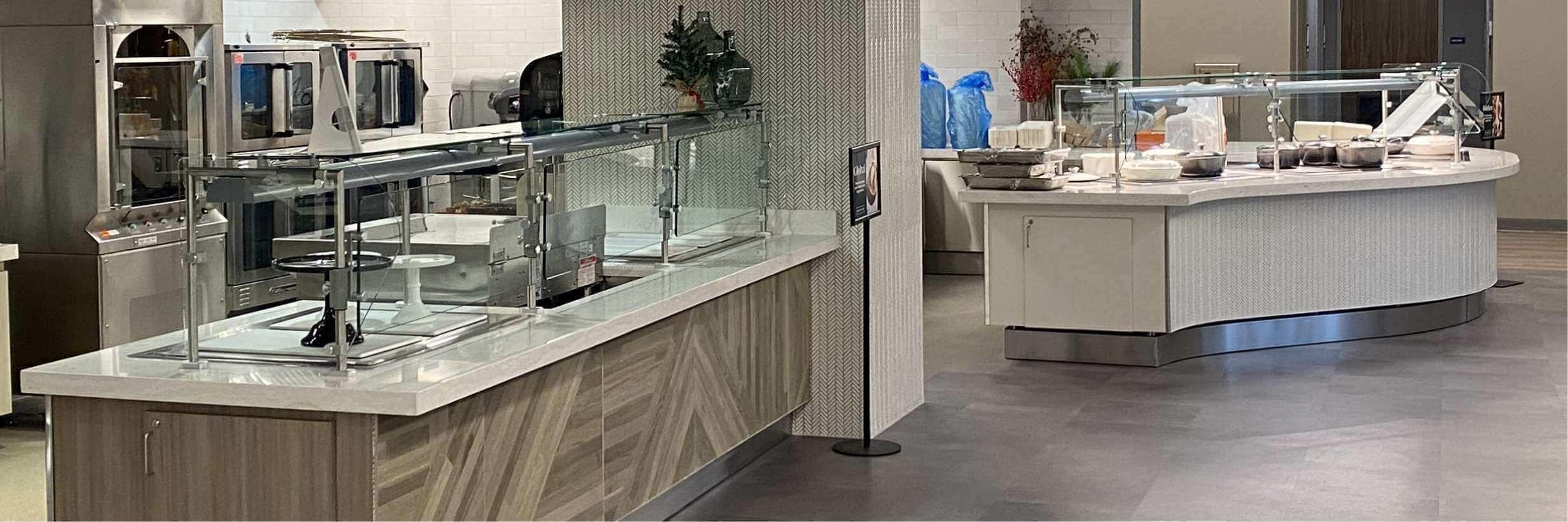 Service counters at Marathon Petroleum Headquarters