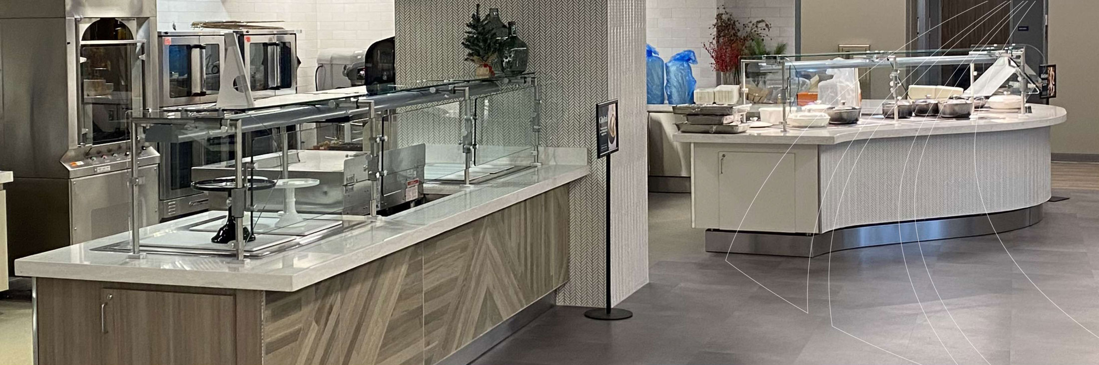 Service counters at Marathon Petroleum Headquarters