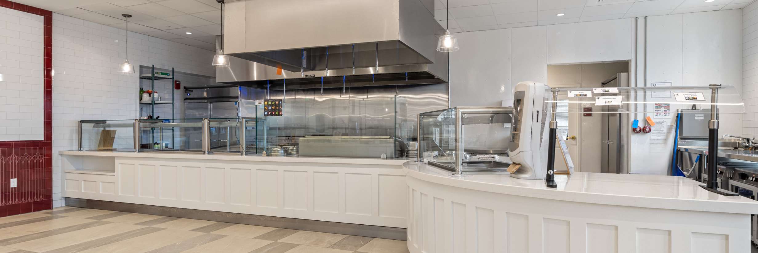 The service counter at Phillips Exeter Academy