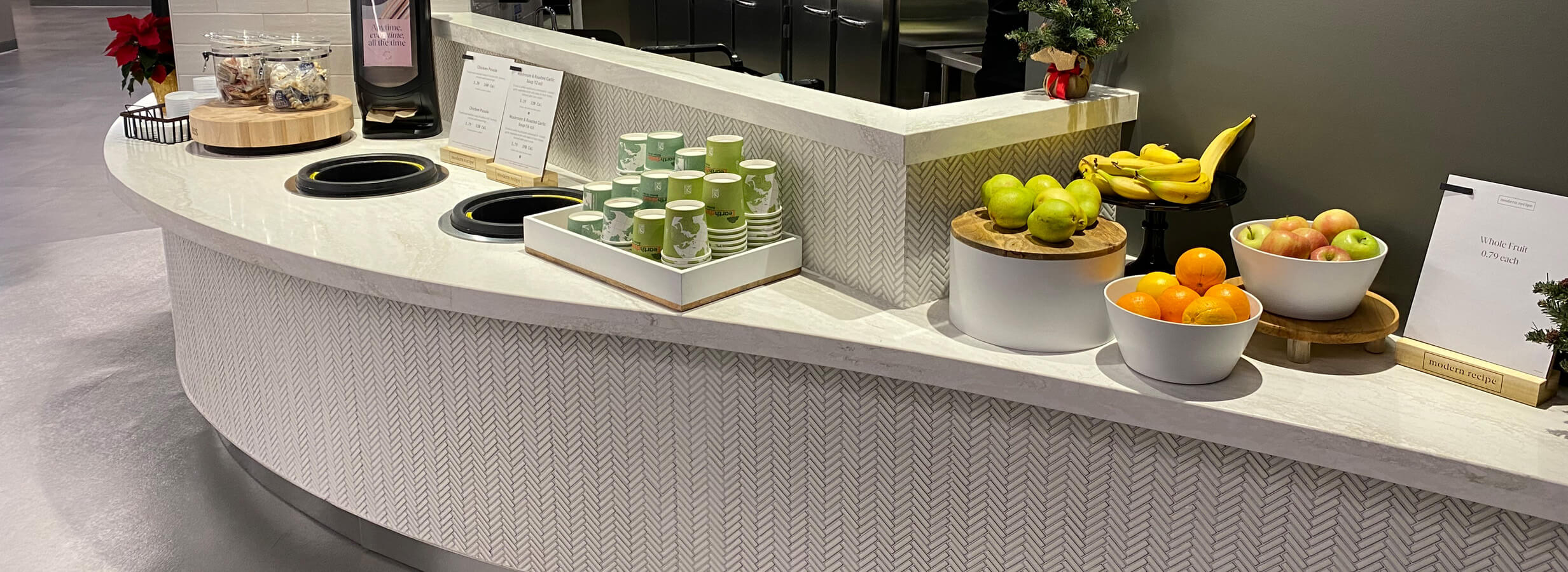 Service counters at Marathon Petroleum Headquarters