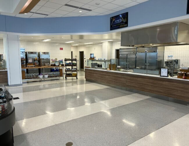 Service Counters at Lancaster Medical Center
