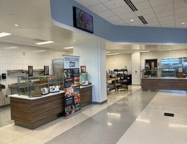 Service Counters at Lancaster Medical Center