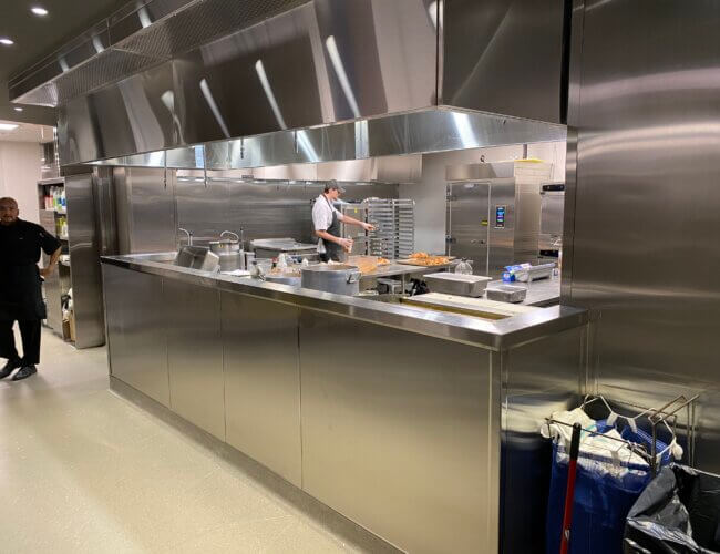 Service counters at Marathon Petroleum Headquarters