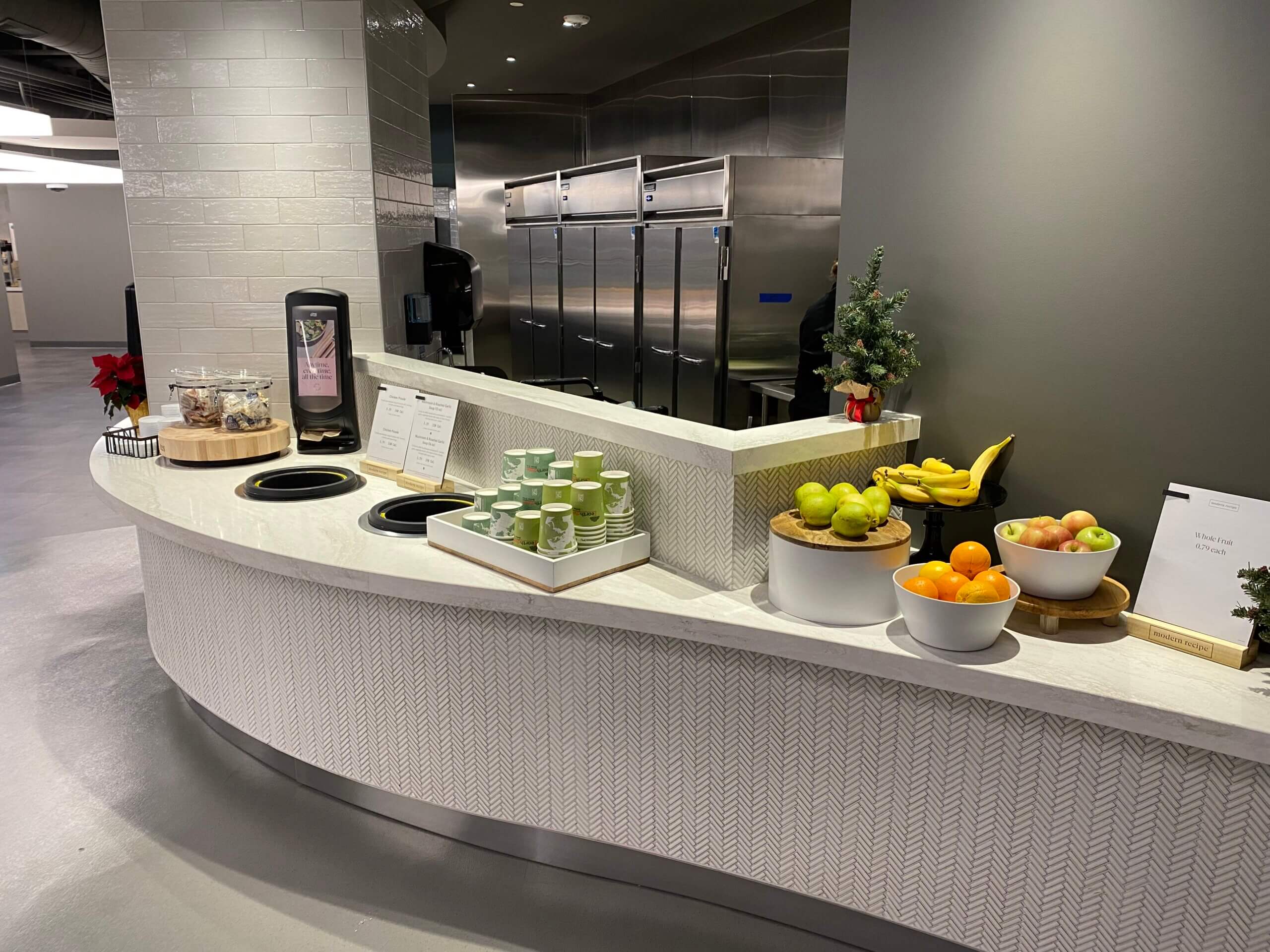 Service counters at Marathon Petroleum Headquarters