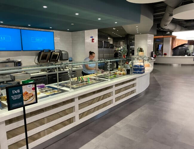 Service counters at Marathon Petroleum Headquarters