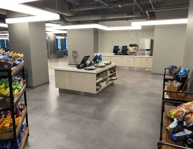 Service counters at Marathon Petroleum Headquarters