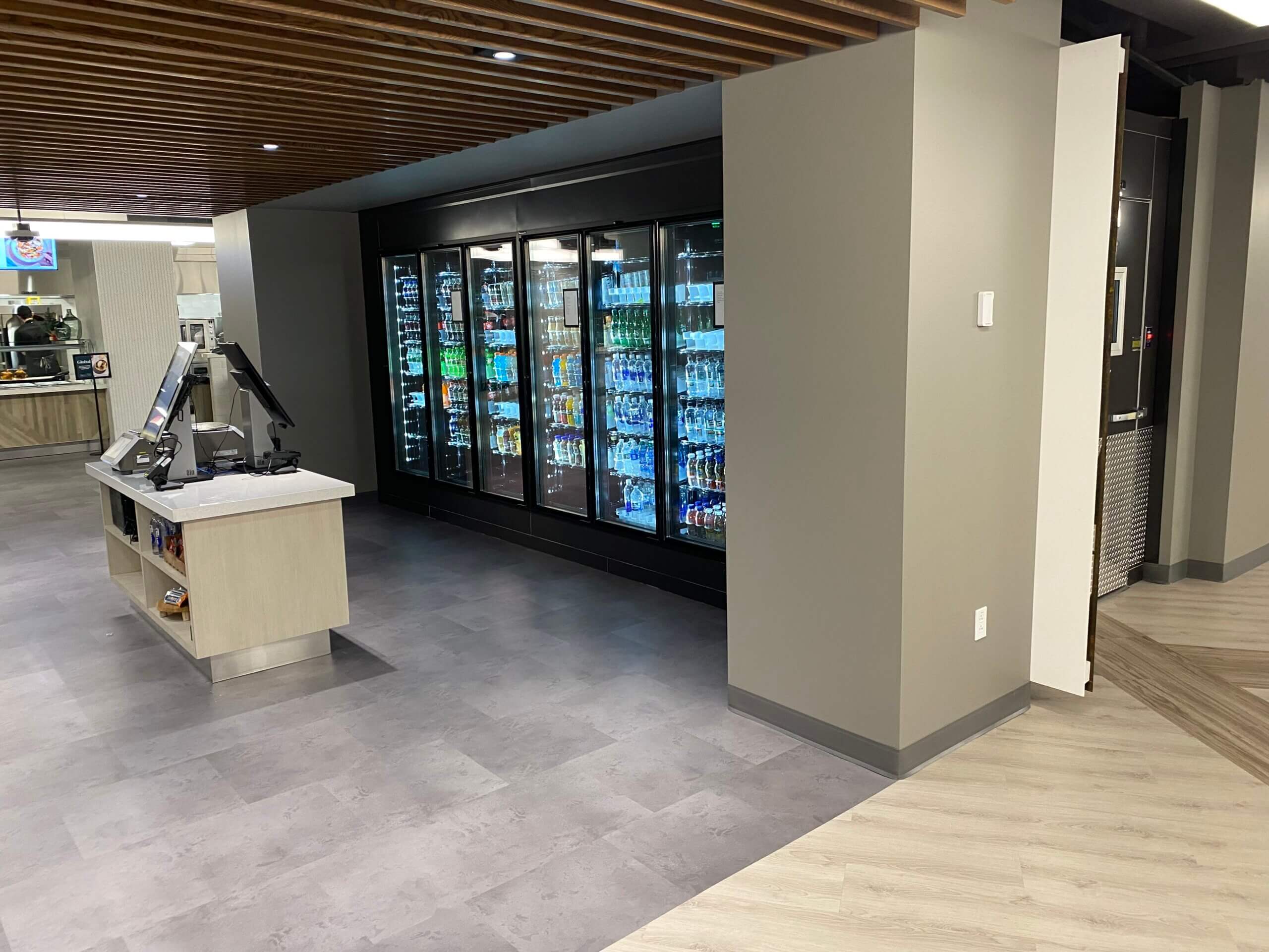 Service counters at Marathon Petroleum Headquarters