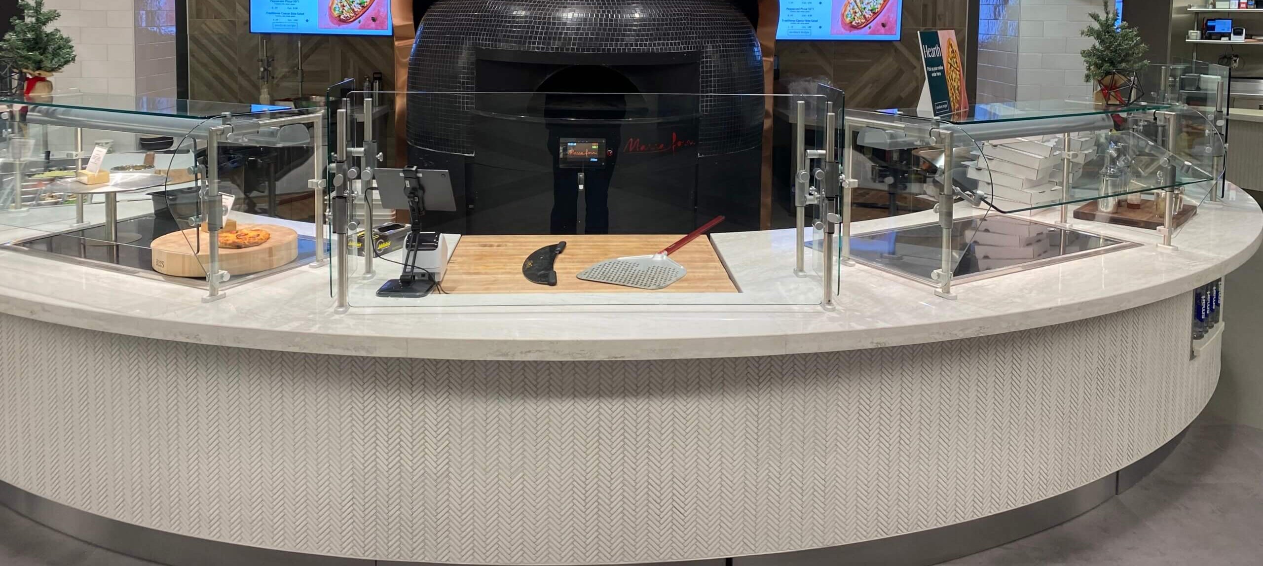 Service counters at Marathon Petroleum Headquarters