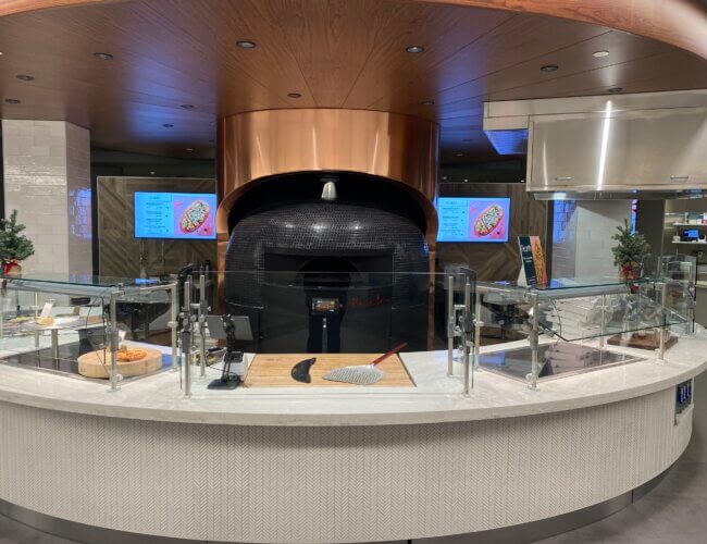 Service counters at Marathon Petroleum Headquarters