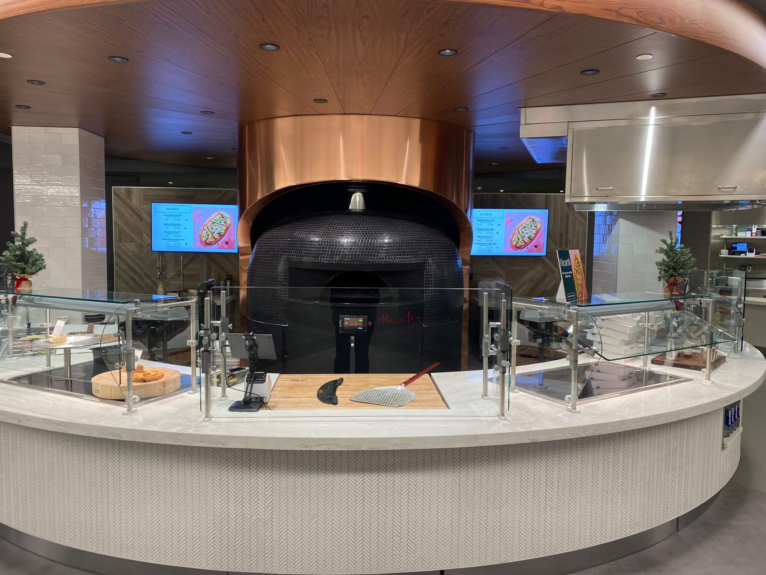 Service counters at Marathon Petroleum Headquarters