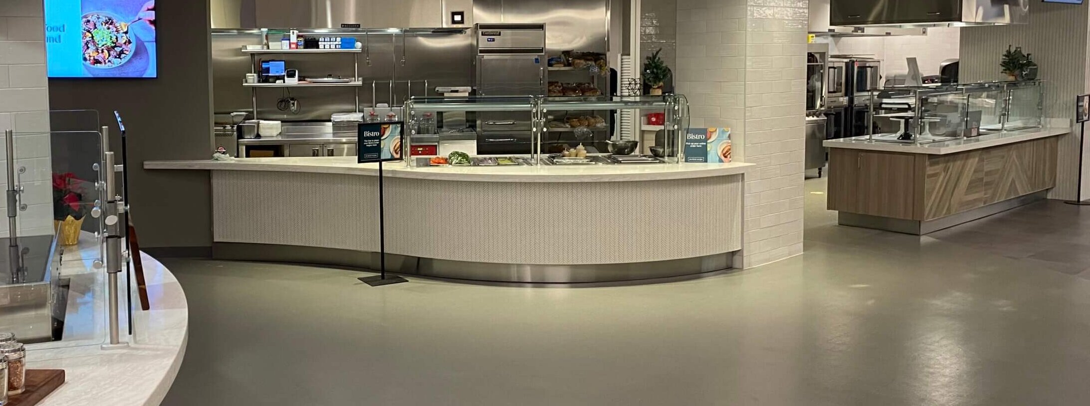 Service counters at Marathon Petroleum Headquarters