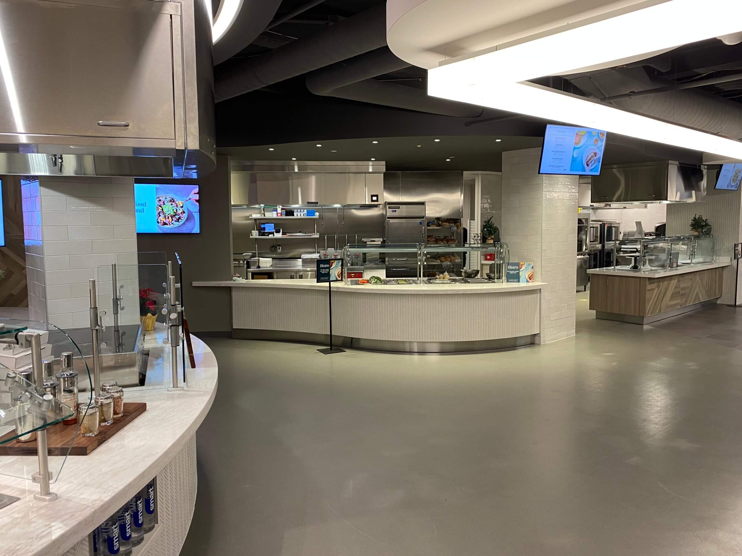 Service counters at Marathon Petroleum Headquarters
