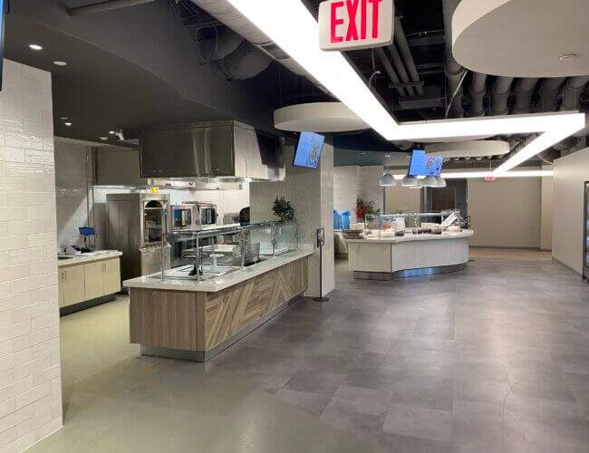 Service counters at Marathon Petroleum Headquarters