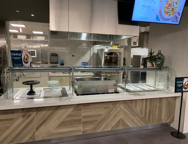 Service counters at Marathon Petroleum Headquarters