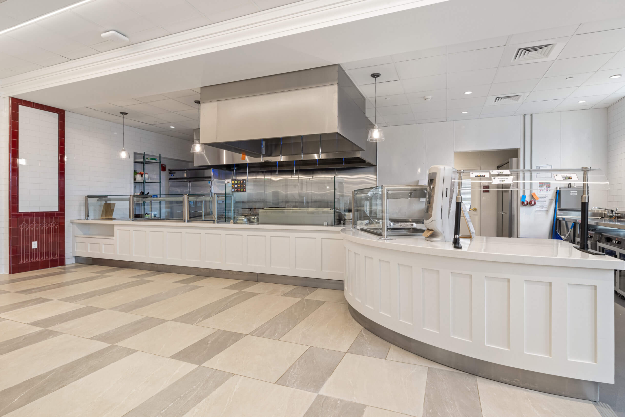 The service counter at Phillips Exeter Academy