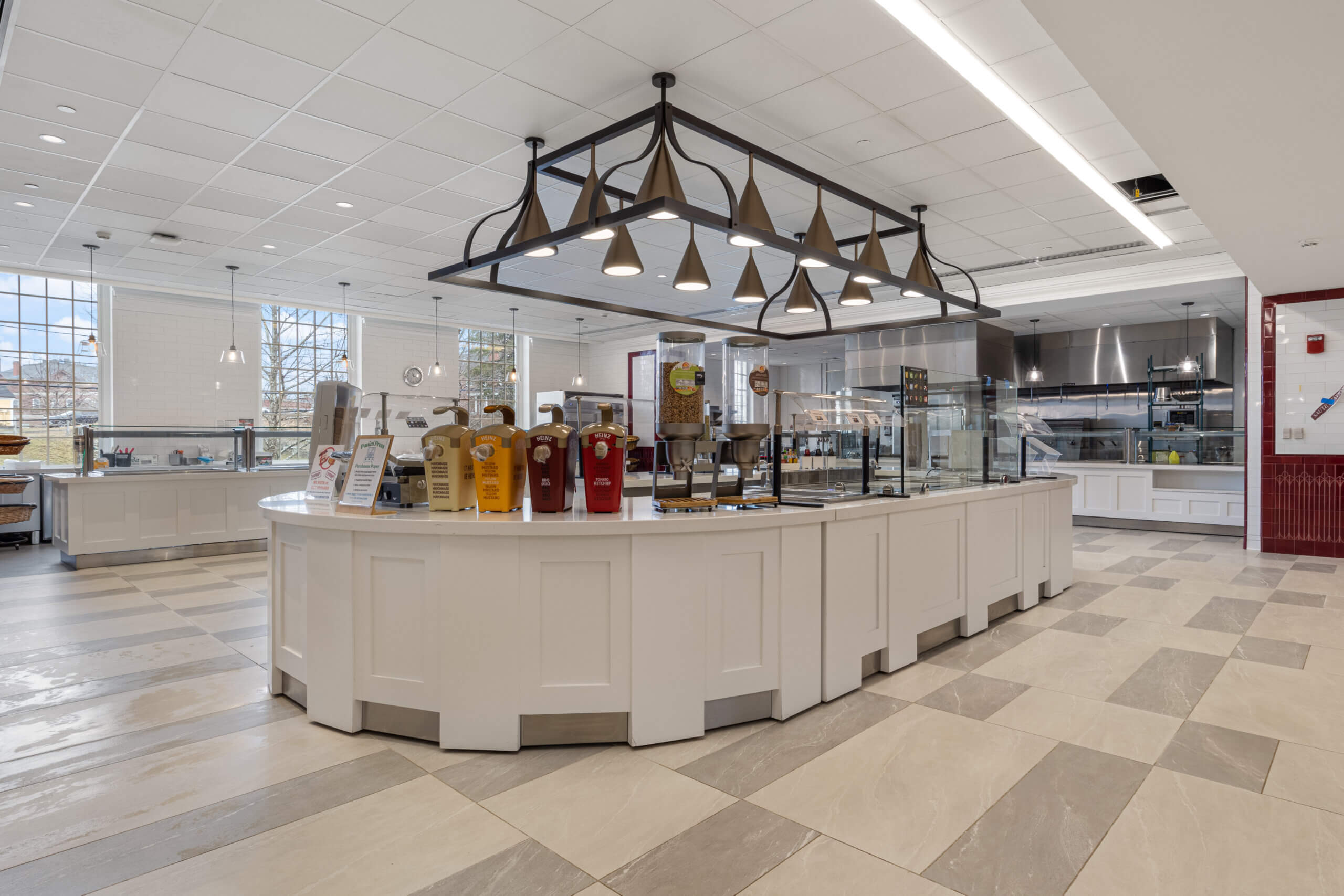 The service counter at Phillips Exeter Academy
