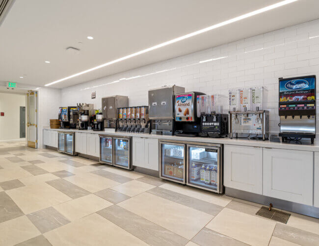 The service counter at Phillips Exeter Academy
