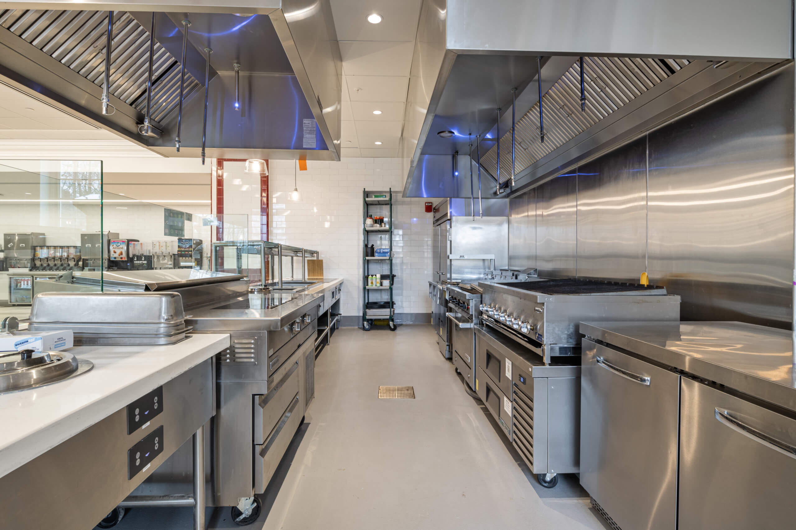 The service counter at Phillips Exeter Academy