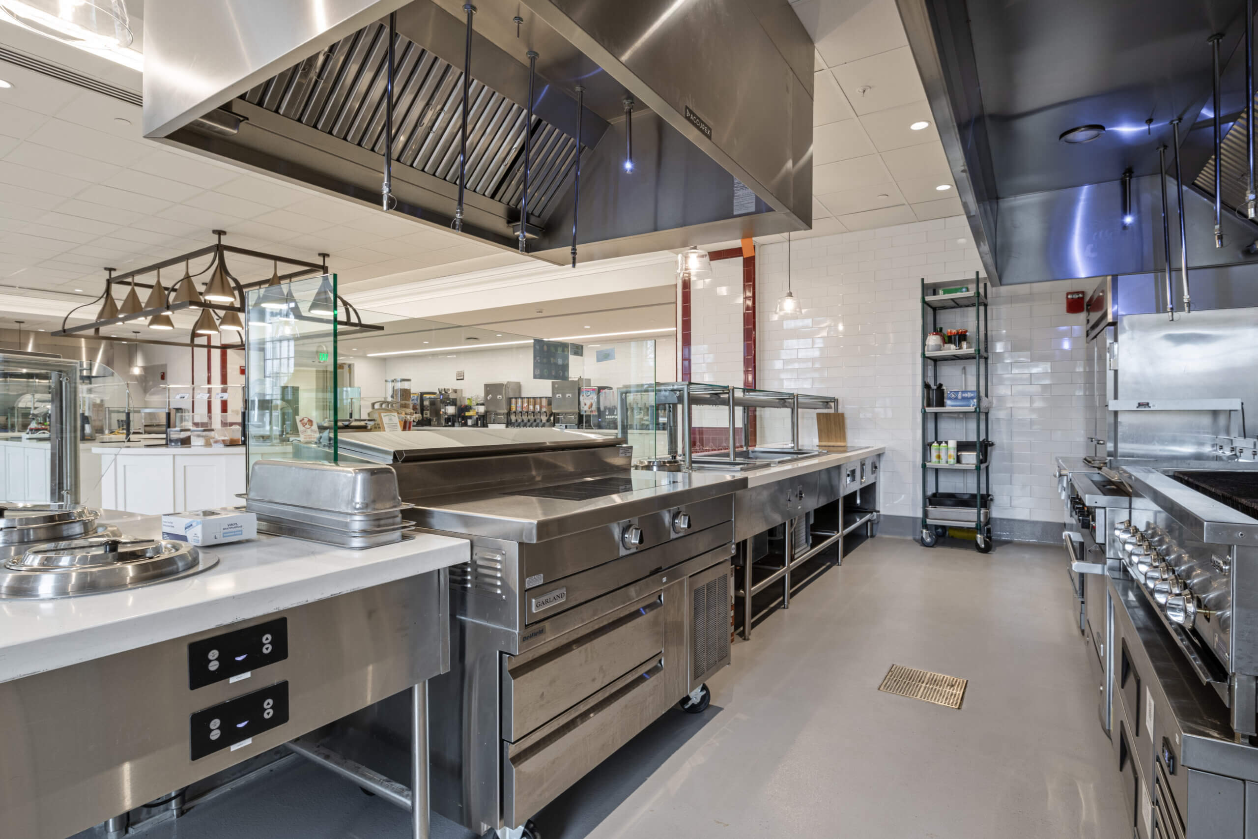 The service counter at Phillips Exeter Academy