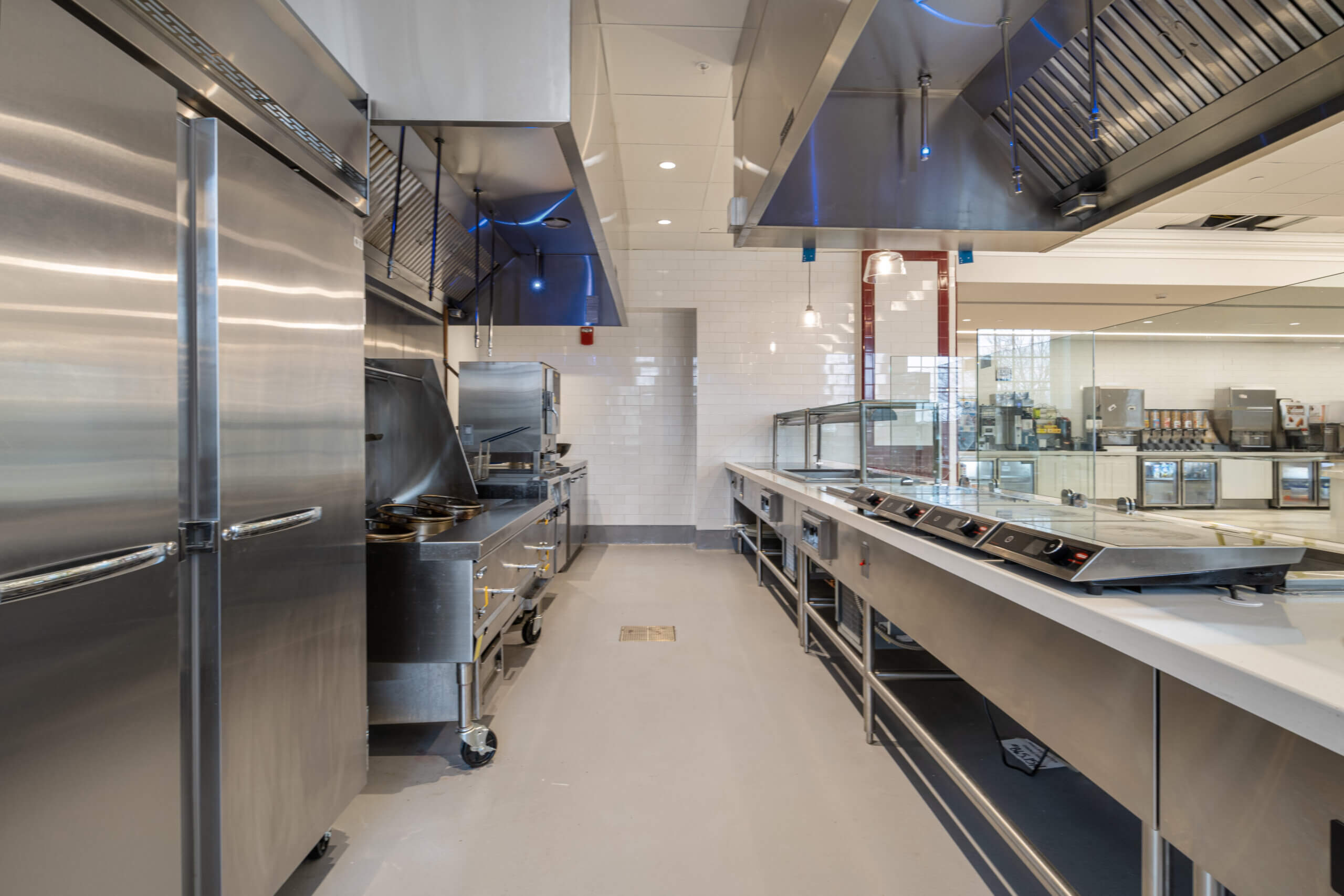 The service counter at Phillips Exeter Academy