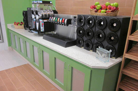 Service counters at Geisinger Medical Center