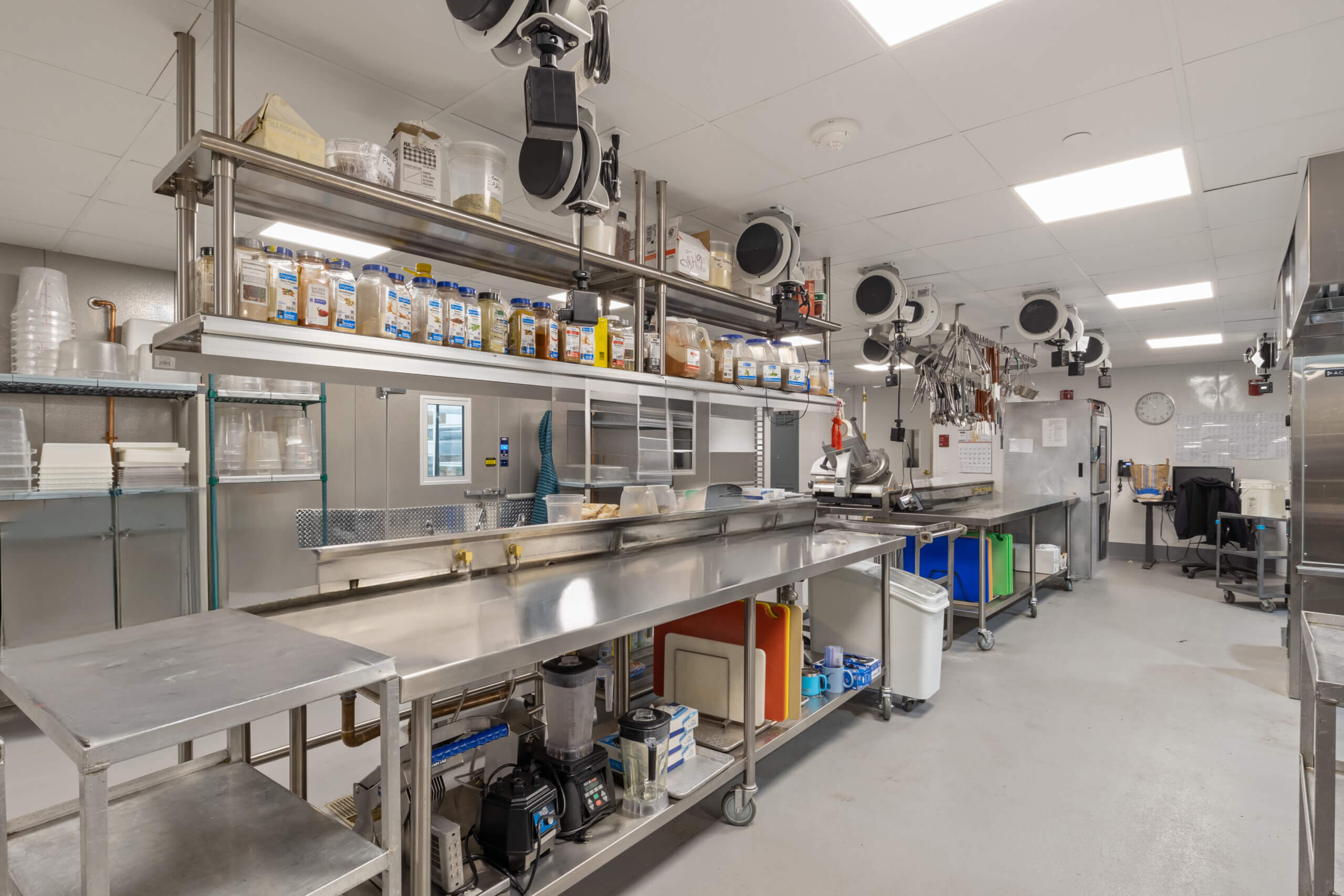 Food preparation at Phillips Exeter Academy
