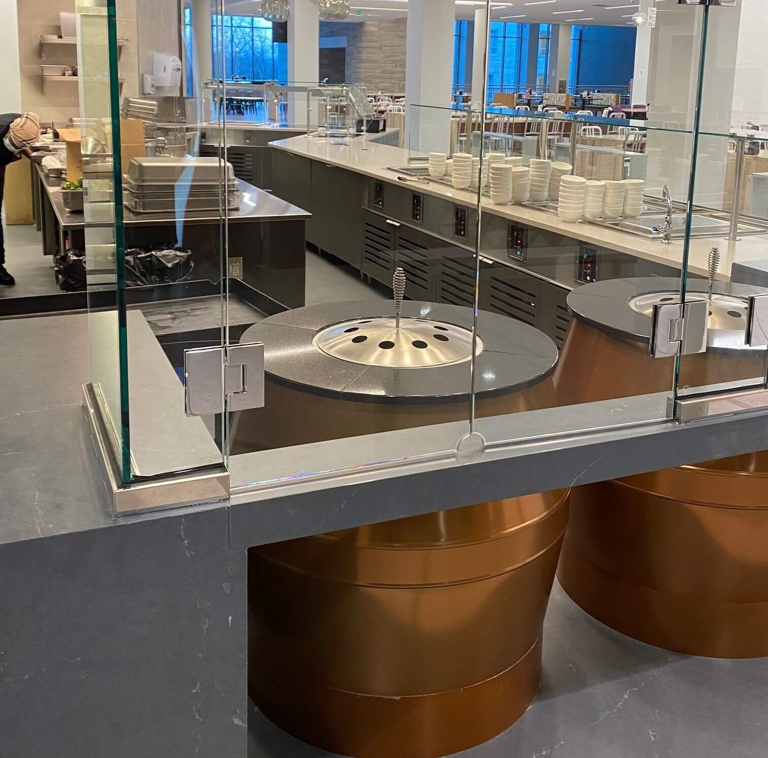 Service counters at Indiana University